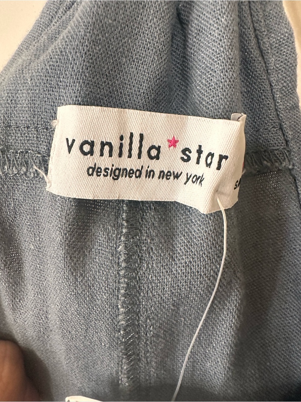 Vanilla Star Halter Jumpsuit in Dusty Blue - Picture 3 of 5